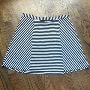 Michael Kors Black and White Stripe skirt size 12